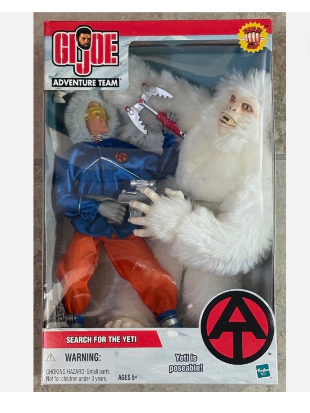 GI Joe Adventure Team - Search for the Yeti - 12" Figure Mint in Box (MIB) New